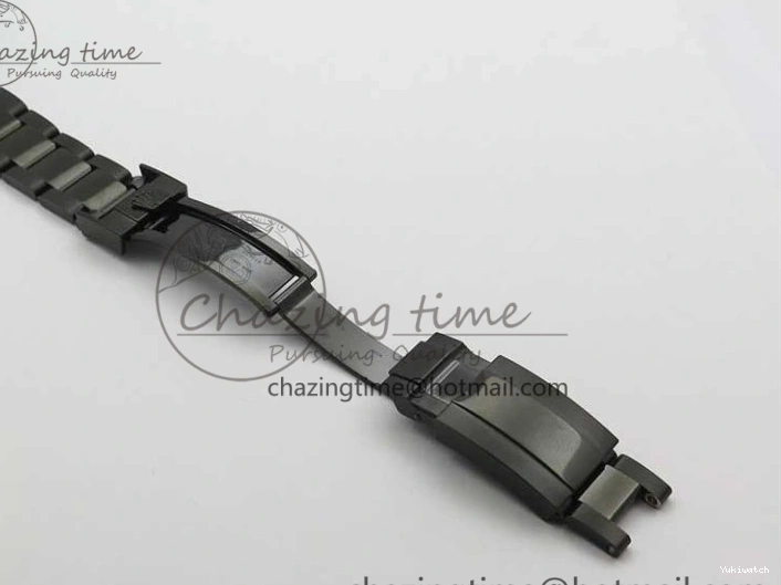 VR3135 Yacht-Master VRF Dial 116622 DLC Best Edition on Black Bracelet DLC 0425